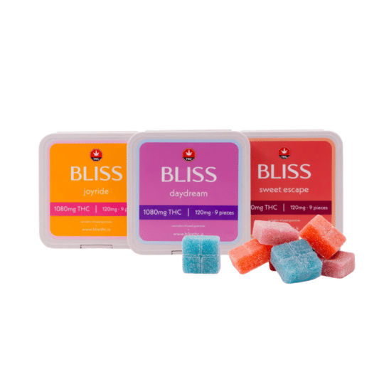Bliss Gummies - 1080mg THC