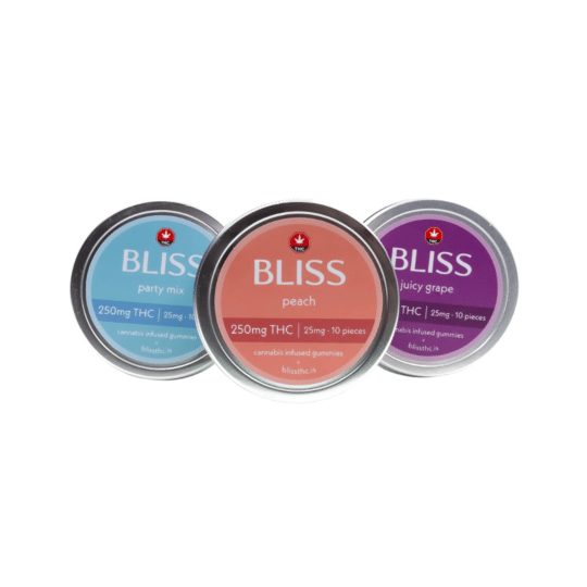 Bliss Gummies - 250mg THC