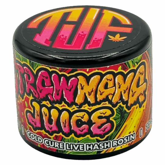 Strawnana Juice - Terp Junky Farms Live Hash Rosin (2g)