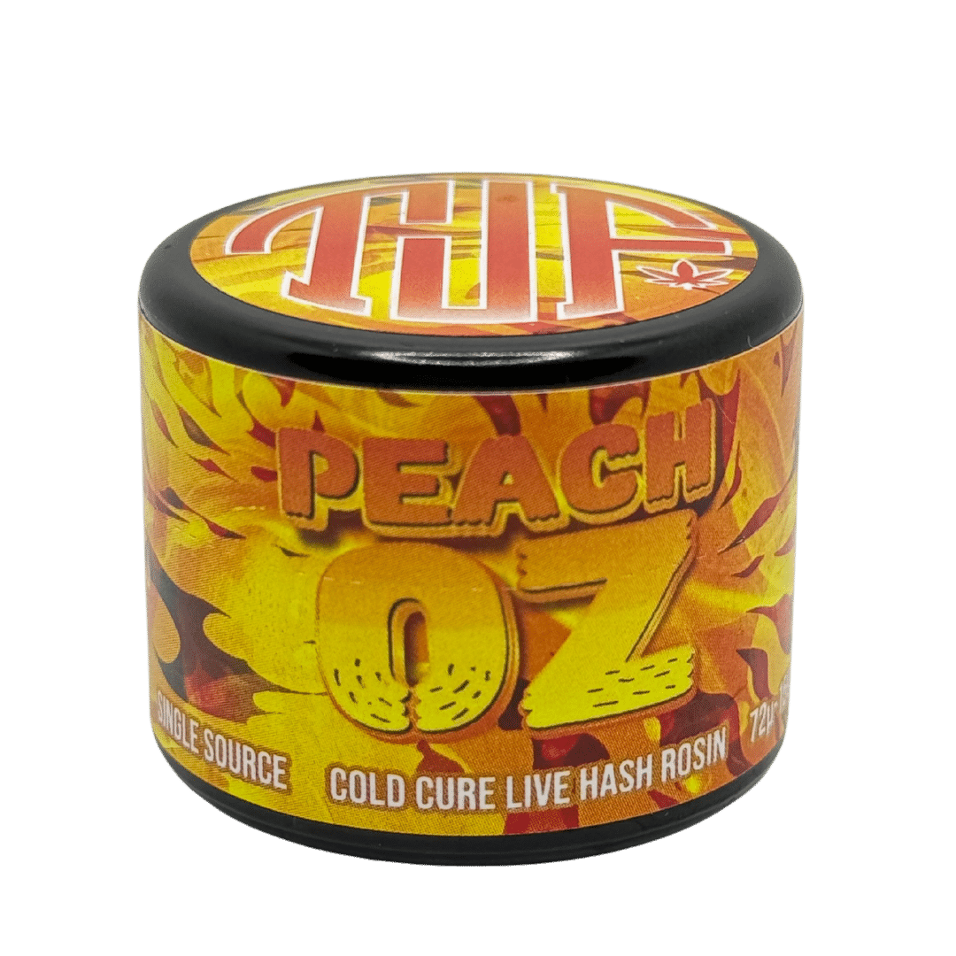 Peach Oz - Terp Junky Farms Live Hash Rosin (2g)