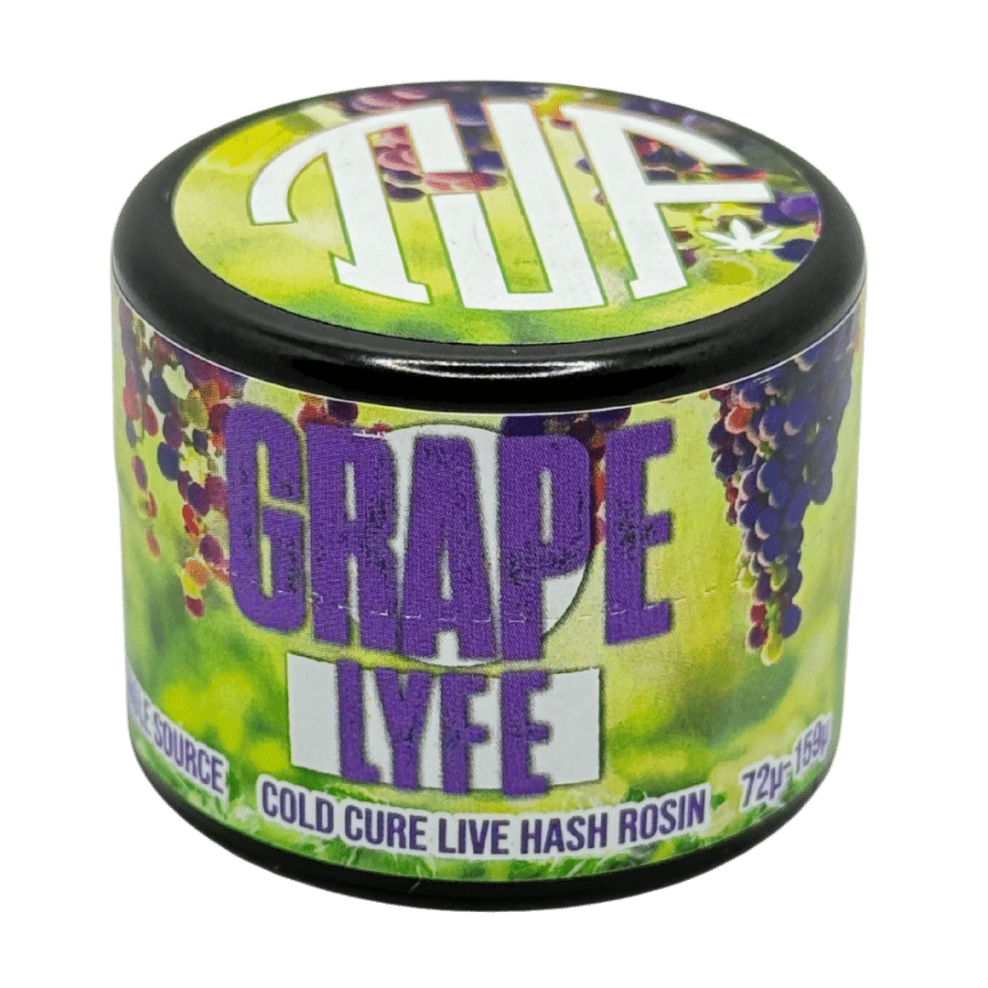 Grape Lyfe - Terp Junky Farms Live Hash Rosin (2g)