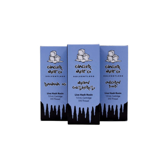 Glacier Melt Live Hash Rosin Cartridge (1g)