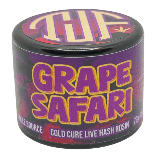 Grape Safari - Terp Junky Farms Live Hash Rosin (2g)